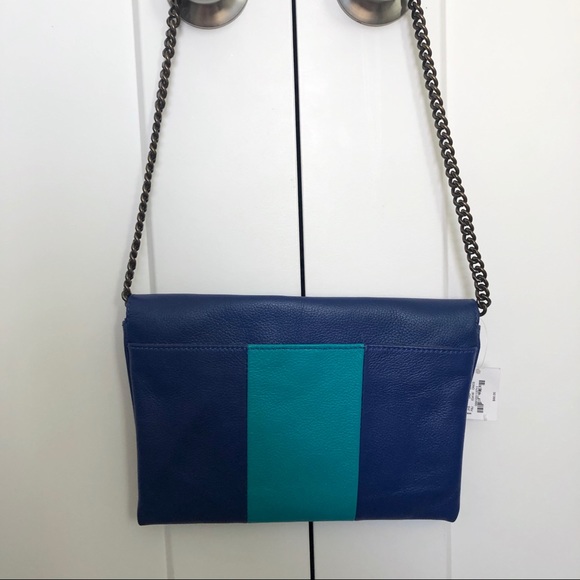 ❌SOLD❌NEW | J Crew Leather Clutch Shoulder Handbag - Picture 4 of 8